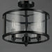 Sentinel Semi Flush Mount-Semi-Flush Mts.-Maxim-Lighting Design Store