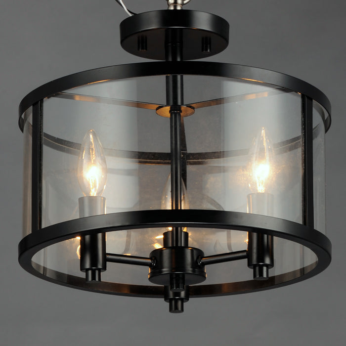 Sentinel Semi Flush Mount-Semi-Flush Mts.-Maxim-Lighting Design Store