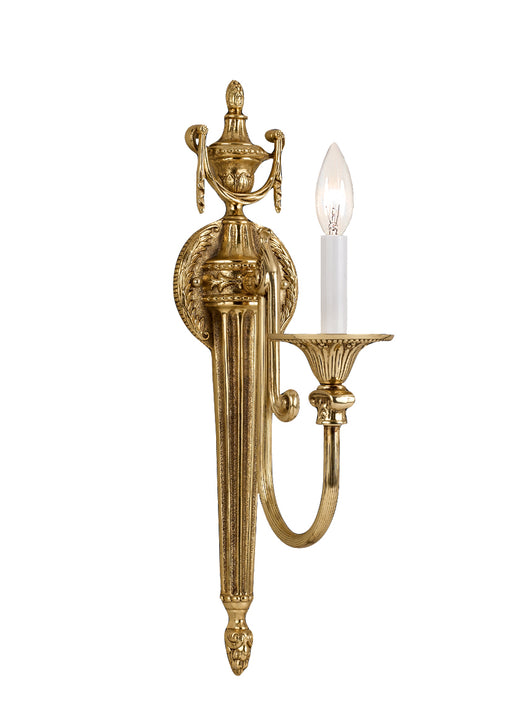 Crystorama - 7001-OB - One Light Wall Sconce - Langley - Olde Brass