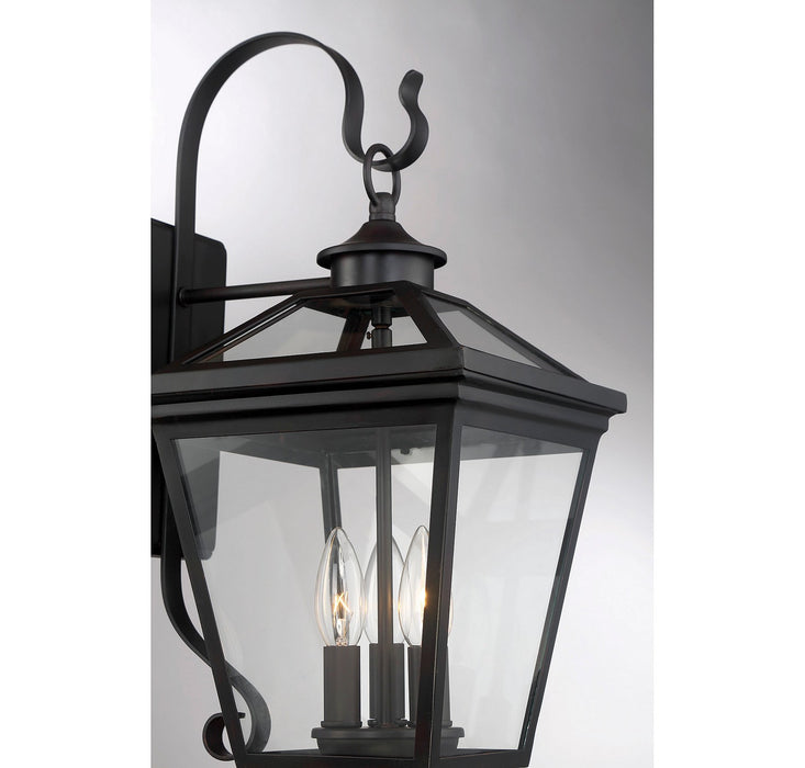 Savoy House - 5-141-13 - Three Light Wall Lantern - Ellijay - English Bronze