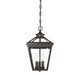 Savoy House - 5-146-13 - Three Light Hanging Lantern - Ellijay - English Bronze