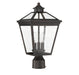 Savoy House - 5-147-13 - Three Light Post Lantern - Ellijay - English Bronze