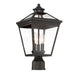 Savoy House - 5-147-13 - Three Light Post Lantern - Ellijay - English Bronze