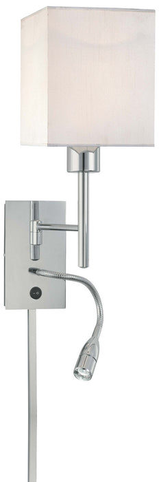 George Kovacs - P477-077 - LED Swing Arm Wall Lamp - George's Reading Room - Chrome