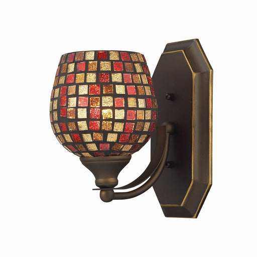 ELK Home - 570-1B-MLT - One Light Vanity Lamp - Mix-N-Match - Aged Bronze