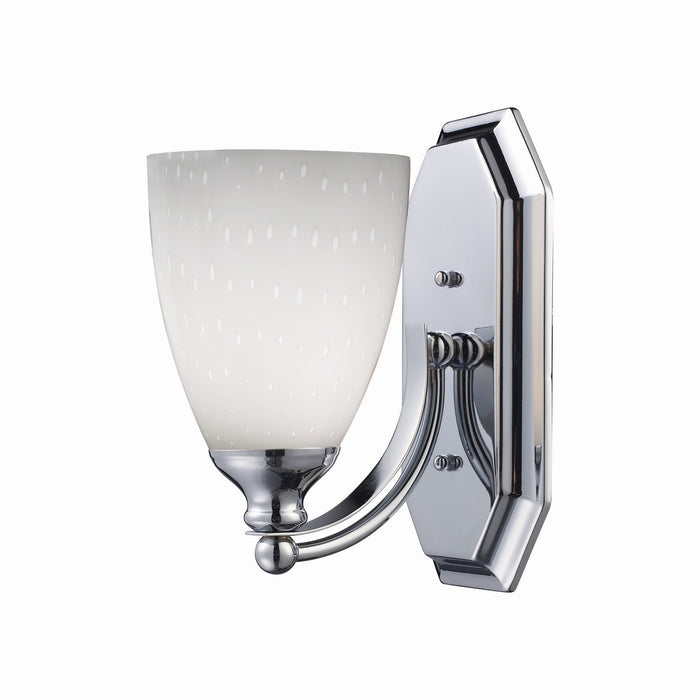 ELK Home - 570-1C-WH - One Light Vanity Lamp - Mix-N-Match - Polished Chrome