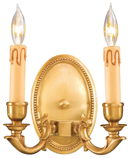 Metropolitan Family Two Light Wall Sconce French Gold