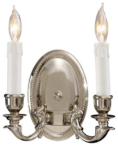 Metropolitan Family Two Light Wall Sconce Polished Chrome