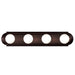 Maxim - 7124OI - Four Light Bath Vanity - Essentials - 712x - Oil Rubbed Bronze