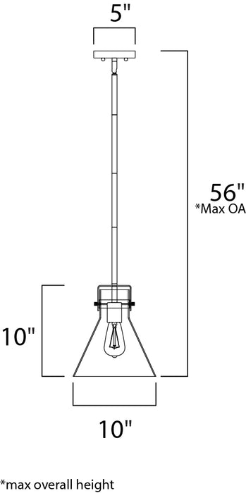Seafarer LED Pendant-Mini Pendants-Maxim-Lighting Design Store
