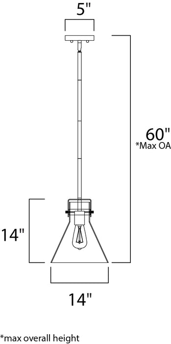 Seafarer LED Pendant-Pendants-Maxim-Lighting Design Store