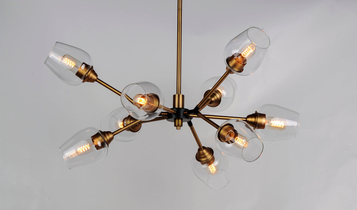 Savvy LED Chandelier-Large Chandeliers-Maxim-Lighting Design Store