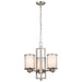 Nuvo Lighting - 60-2851 - Three Light Chandelier - Odeon - Brushed Nickel