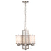 Nuvo Lighting - 60-2851 - Three Light Chandelier - Odeon - Brushed Nickel