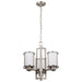Nuvo Lighting - 60-2851 - Three Light Chandelier - Odeon - Brushed Nickel