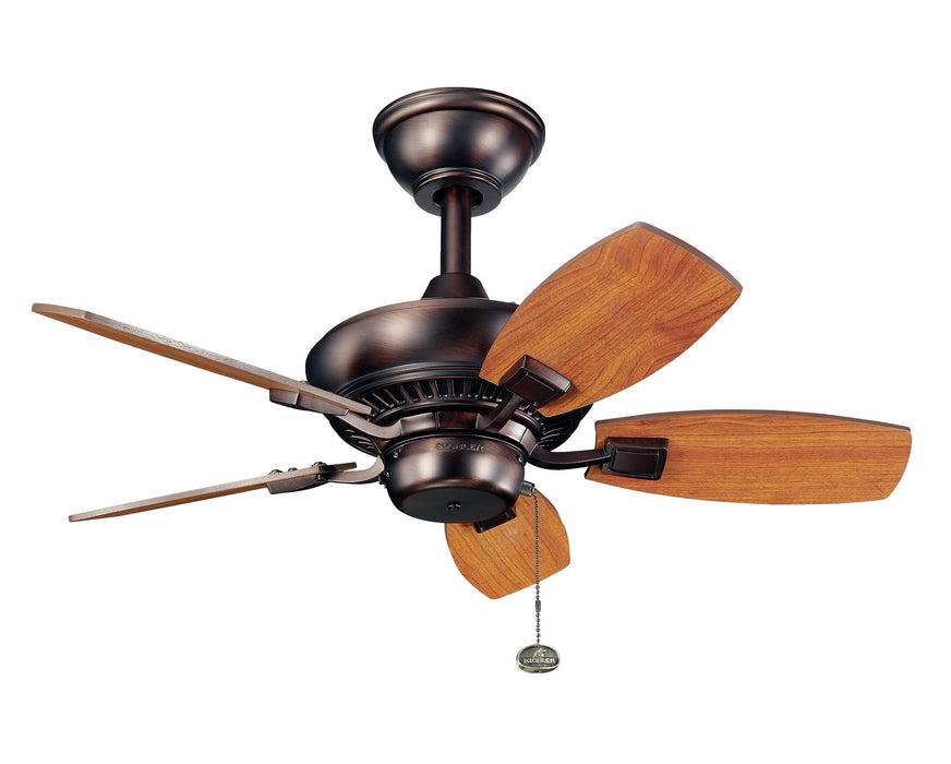 Kichler - 300103OBB - 30 Inch Ceiling Fan - Canfield - Oil Brushed Bronze