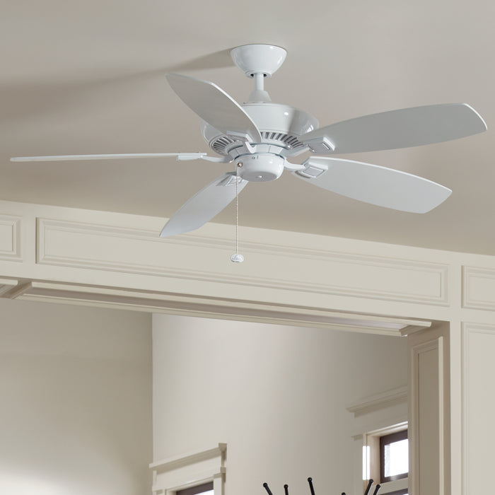 Kichler - 300117WH - 52 Inch Ceiling Fan - Canfield - White