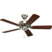 Progress Lighting - P2500-09 - 42 Inch Ceiling Fan - Airpro - Brushed Nickel