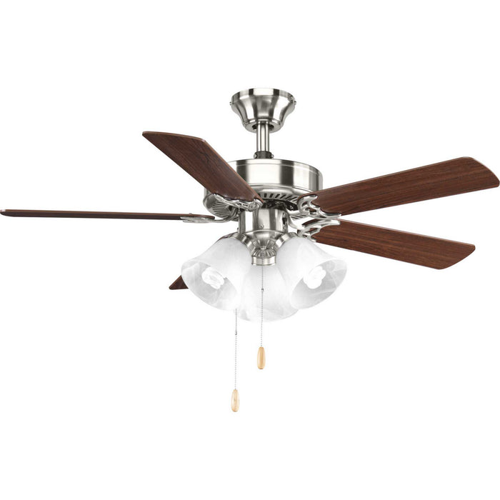 Progress Lighting - P2500-09 - 42 Inch Ceiling Fan - Airpro - Brushed Nickel