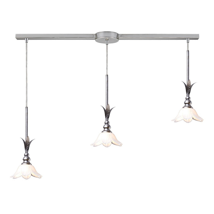 ELK Home - 10100/3L-CW - Three Light Chandelier - Balini - Antique Silver