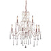 ELK Home - 4013/6+3CL - Nine Light Chandelier - Opulence - Rust