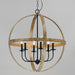 Compass Pendant-Mid. Chandeliers-Maxim-Lighting Design Store