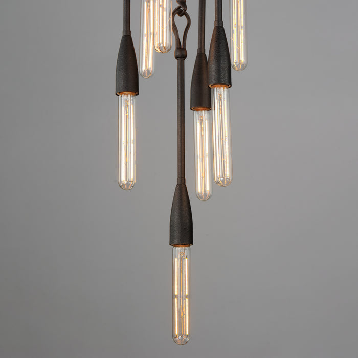 Pioneer Seven Light Pendant-Mini Chandeliers-Maxim-Lighting Design Store