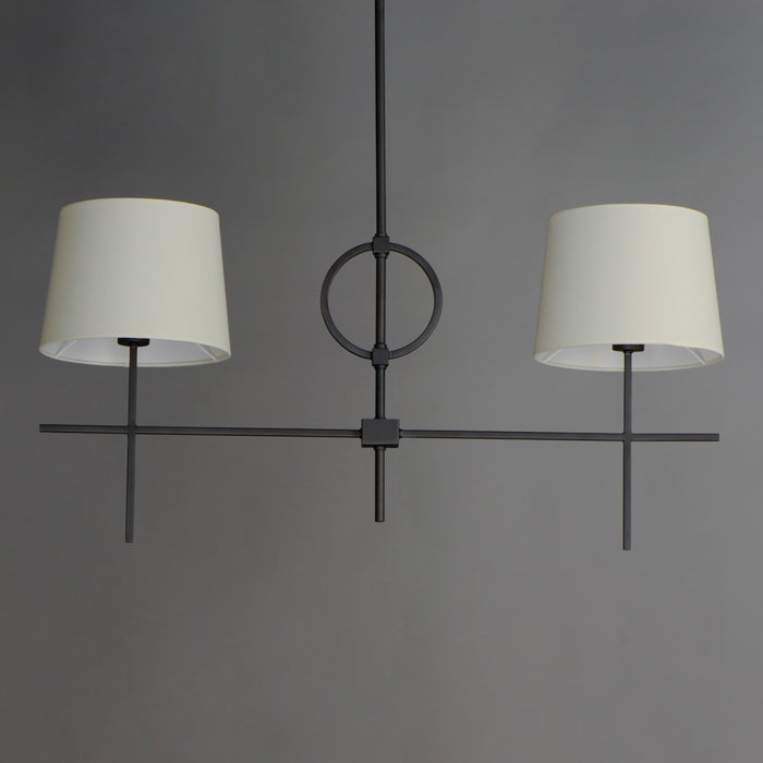 Paoli Two Light Pendant-Linear/Island-Maxim-Lighting Design Store