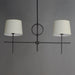 Paoli Two Light Pendant-Linear/Island-Maxim-Lighting Design Store