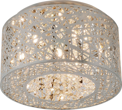 Inca LED Flush Mount Polished Chrome