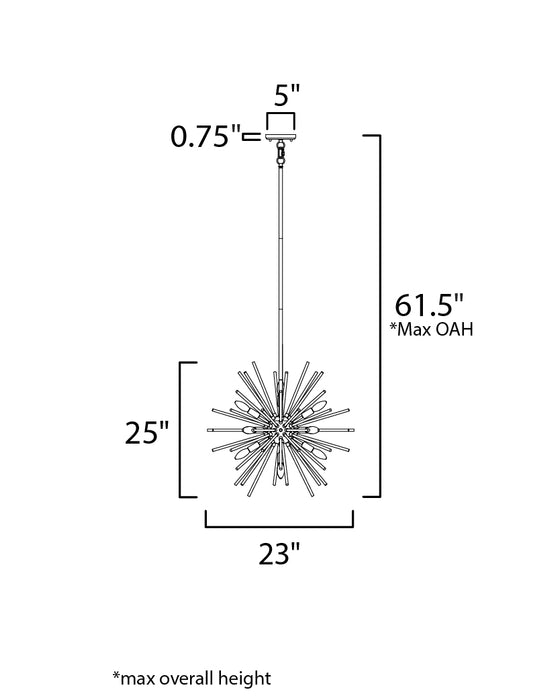 Polaris Pendant-Pendants-Maxim-Lighting Design Store