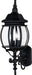 Maxim - 1033BK - Three Light Outdoor Wall Lantern - Crown Hill - Black