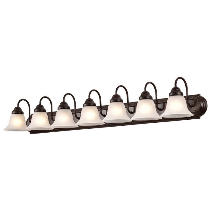Nuvo Lighting - 60-3155 - Seven Light Vanity - Ballerina - Mahogany Bronze