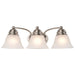 Nuvo Lighting - 60-3266 - Three Light Vanity - Empire - Brushed Nickel