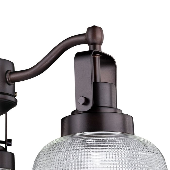 Roland Three Light Mini Chandelier Oil Rubbed Bronze