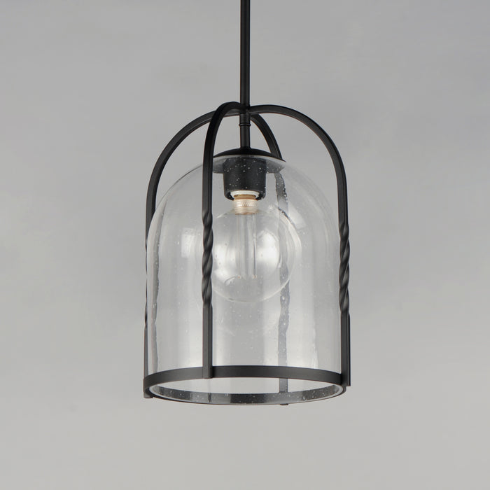 Foundry One Light Outdoor Pendant-Exterior-Maxim-Lighting Design Store