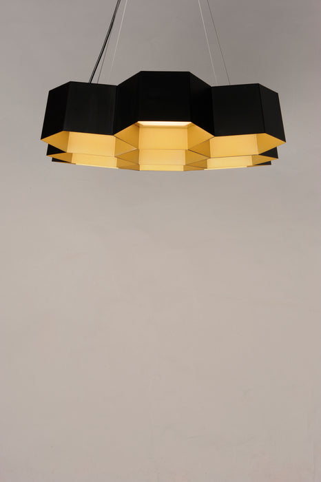 Hycomb LED Chandelier-Pendants-Maxim-Lighting Design Store