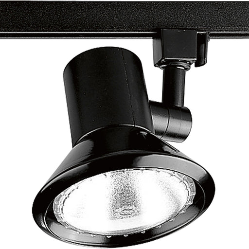 Alpha Trak Shallow Profile One Light Track Head Black