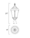 Sentry Outdoor Pole/Post Lantern-Exterior-Maxim-Lighting Design Store