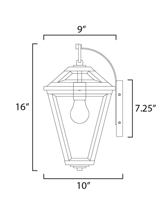 Prism Wall Sconce-Exterior-Maxim-Lighting Design Store