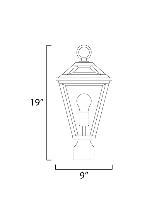Prism Post Lantern-Exterior-Maxim-Lighting Design Store