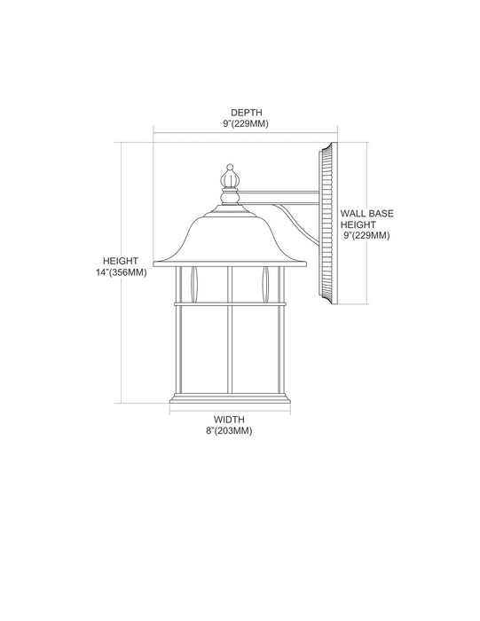 ELK Home - 42260/1 - LED Wall Sconce - Lapuente - Matte Black