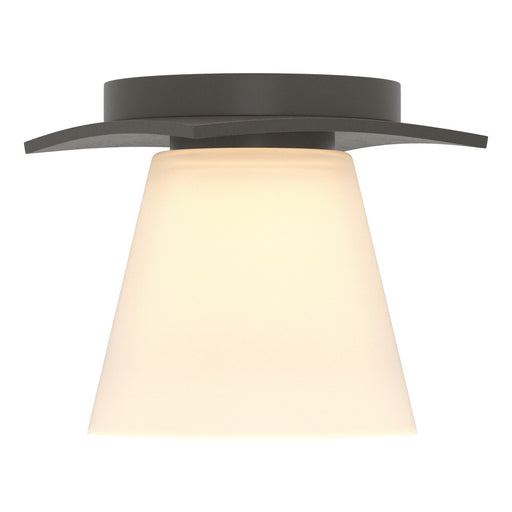 Wren One Light Semi-Flush Mount Dark Smoke