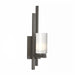 Hubbardton Forge - 206301-SKT-LFT-07-GG0168 - One Light Wall Sconce - Ondrian - Dark Smoke