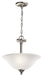 Kichler - 3694NI - Two Light Pendant/Semi Flush - Wynberg - Brushed Nickel