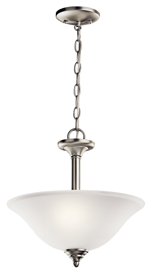 Kichler - 3694NI - Two Light Pendant/Semi Flush - Wynberg - Brushed Nickel