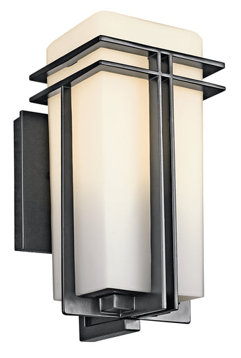 Tremillo One Light Outdoor Wall Mount Black