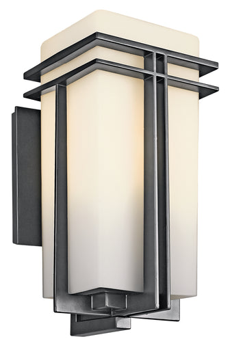 Tremillo One Light Outdoor Wall Mount Black