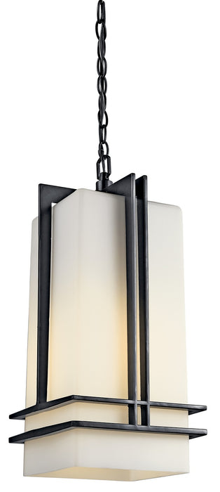 Kichler - 49205BK - One Light Outdoor Pendant - Tremillo - Black