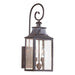 Troy Lighting - B9002-SFB - Two Light Wall Lantern - Newton - Soft Off Black